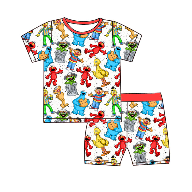 Sunny Side Friends 2pc Short Set