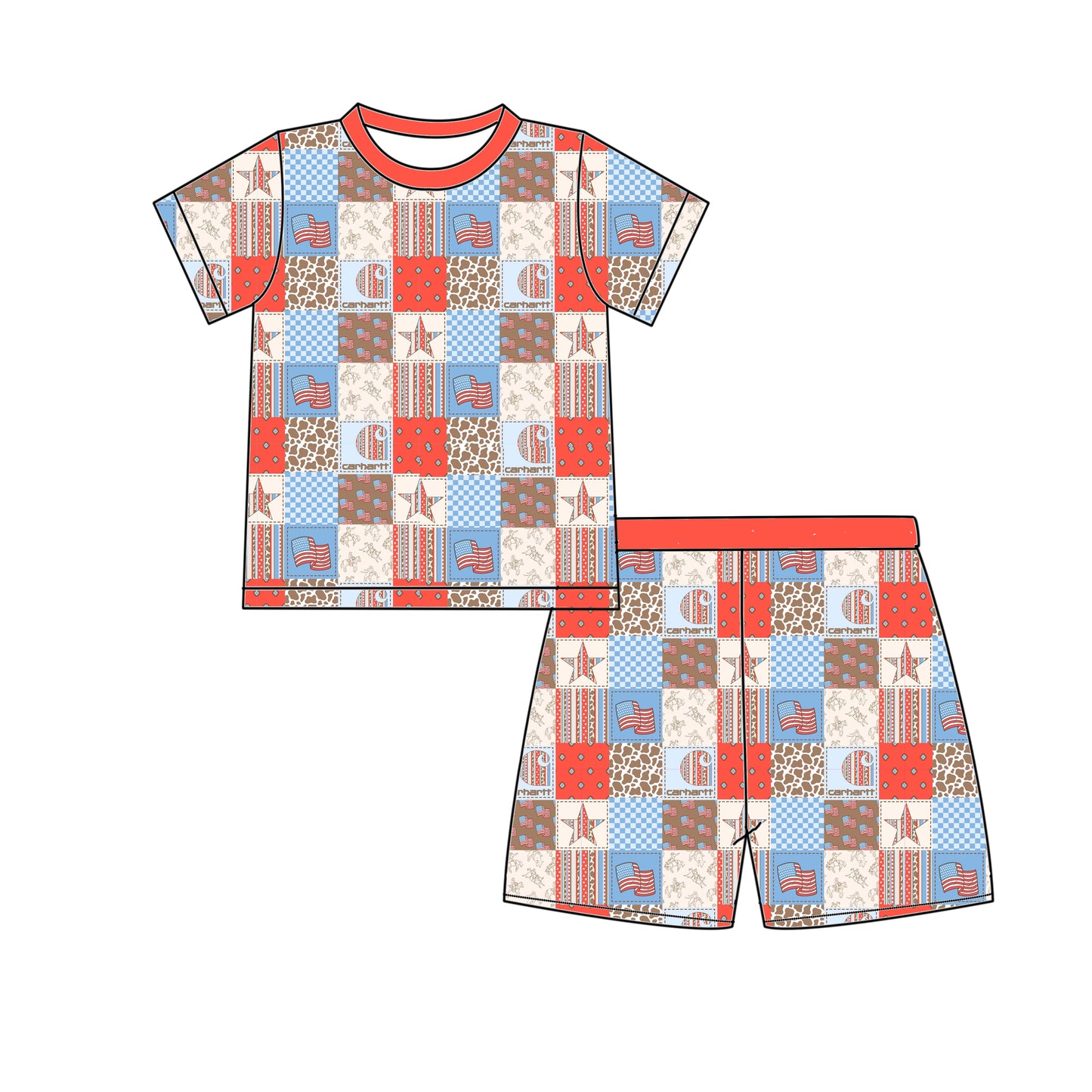 All American 2pc Set