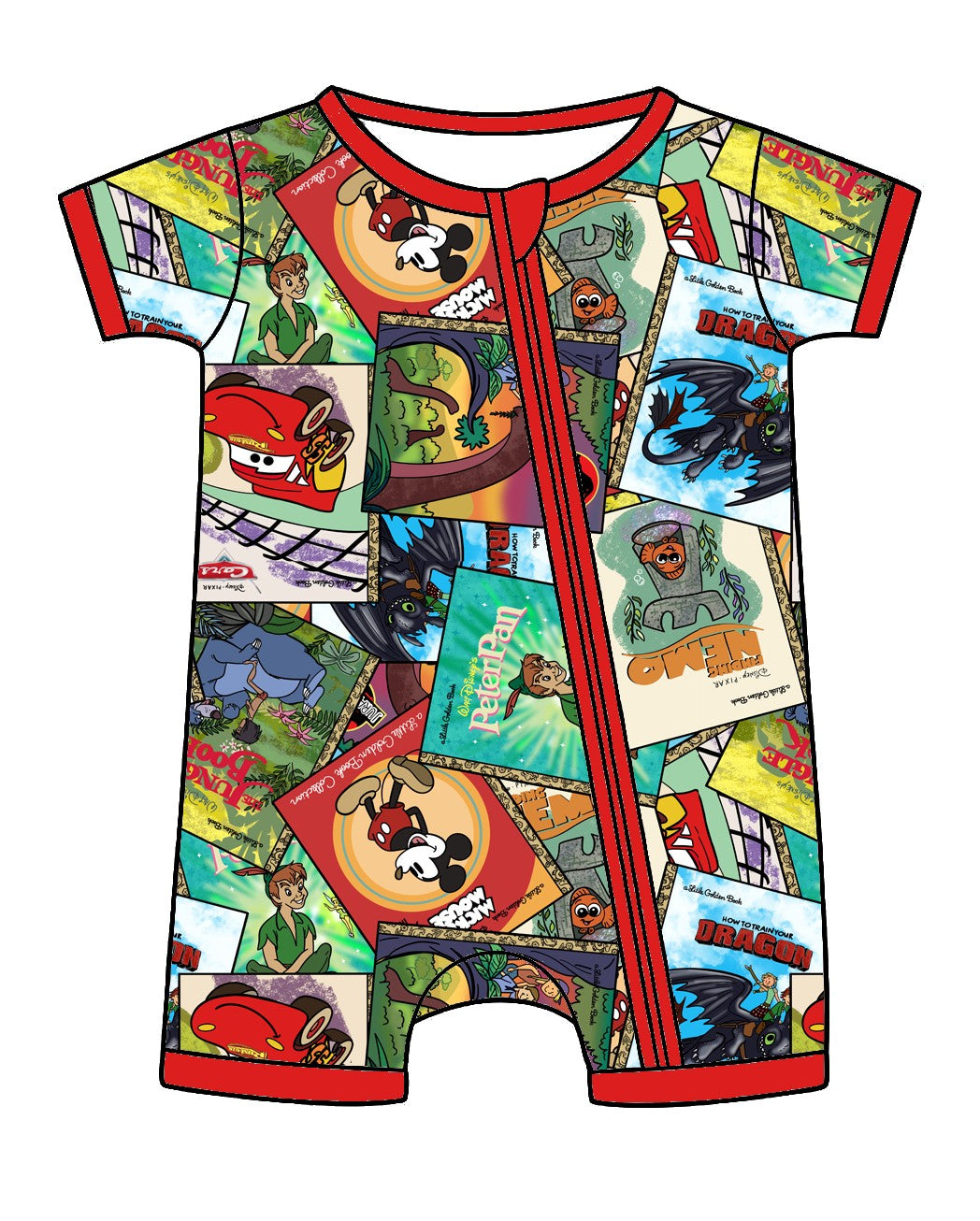 Boys Little Explorer Storybook Shortie