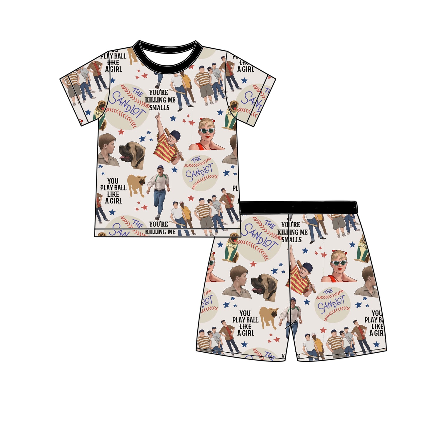 Backyard Legends 2pc Short Set