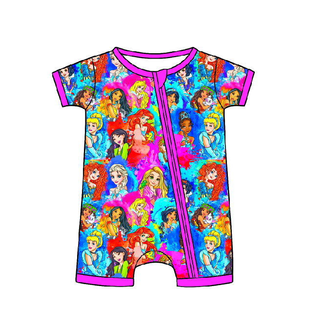 Royal Rainbow Dreams Shortie