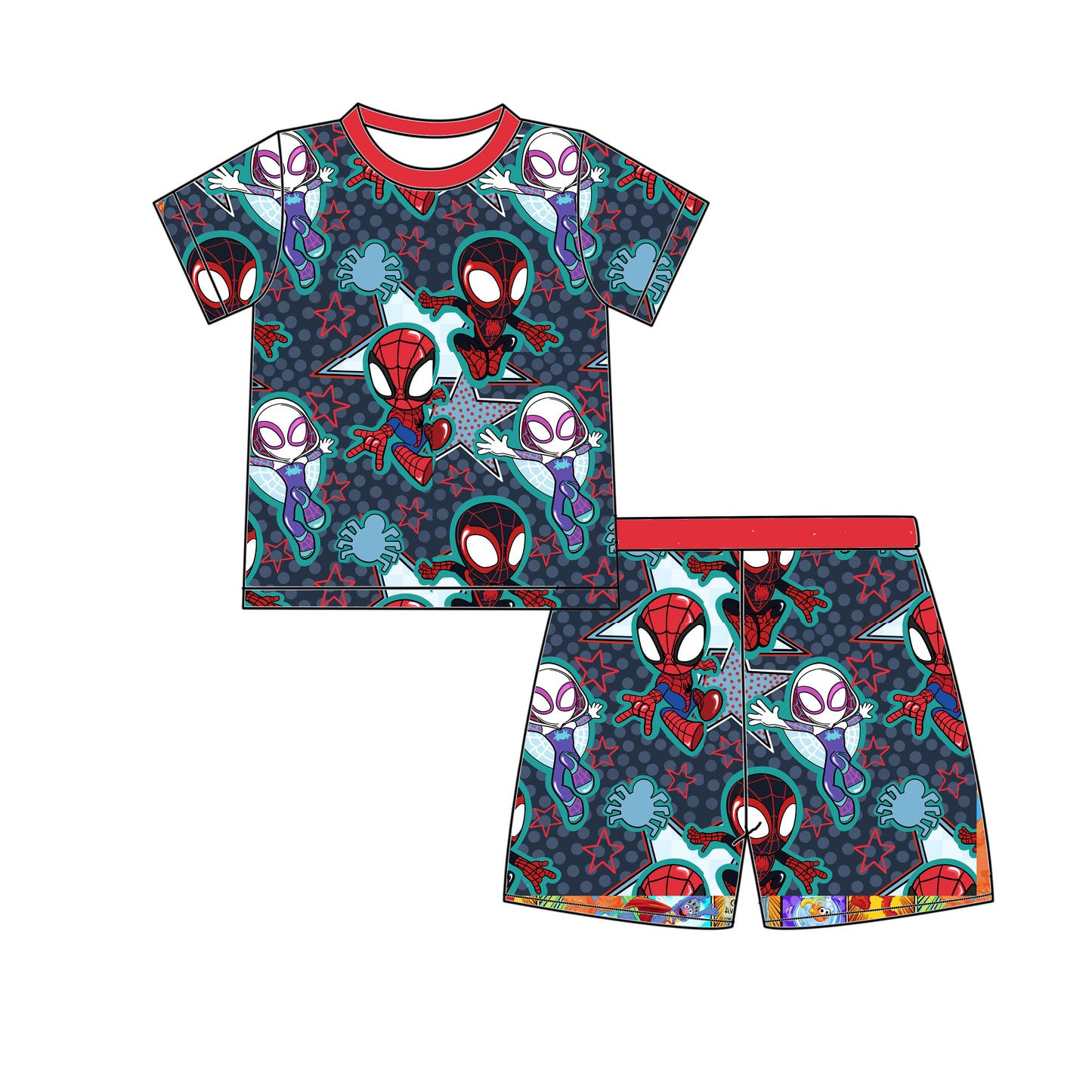 Web Warriors 2pc Set