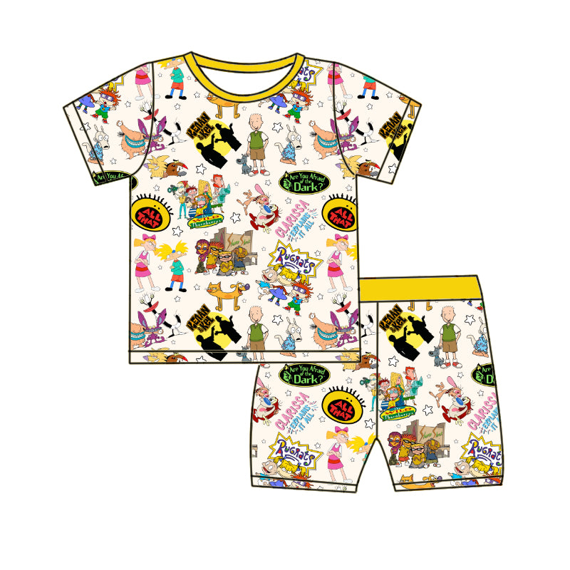 90’s Cartoon 2pc Short Set
