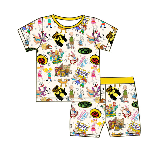 90’s Cartoon 2pc Short Set