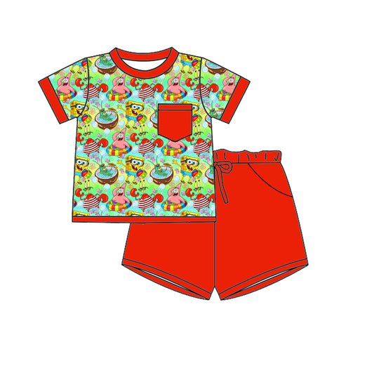 Under the Sea Adventure Pocket Tee & Short Set