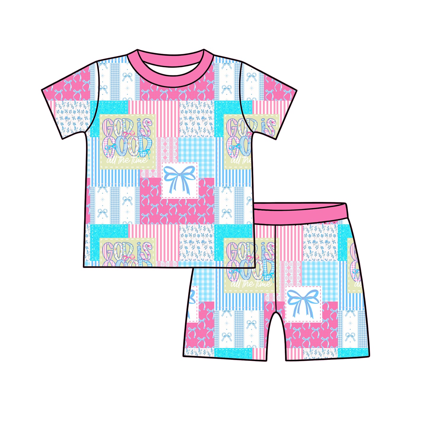 God Is Good All the Time 2pcs set