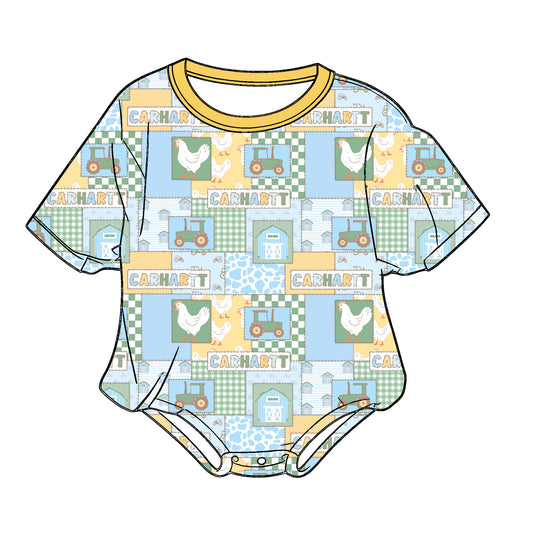 Little Farmhand Oversize Bubble