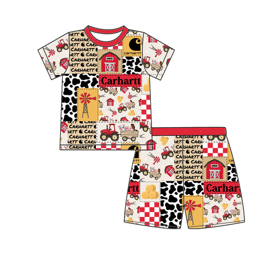 Little Red Tractor 2pc Set