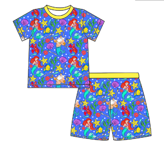 Seashell Wishes 2pc Short Set